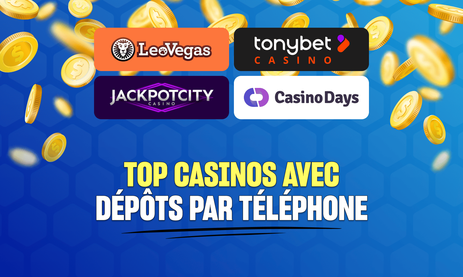 casino en ligne avec paiements par téléphone