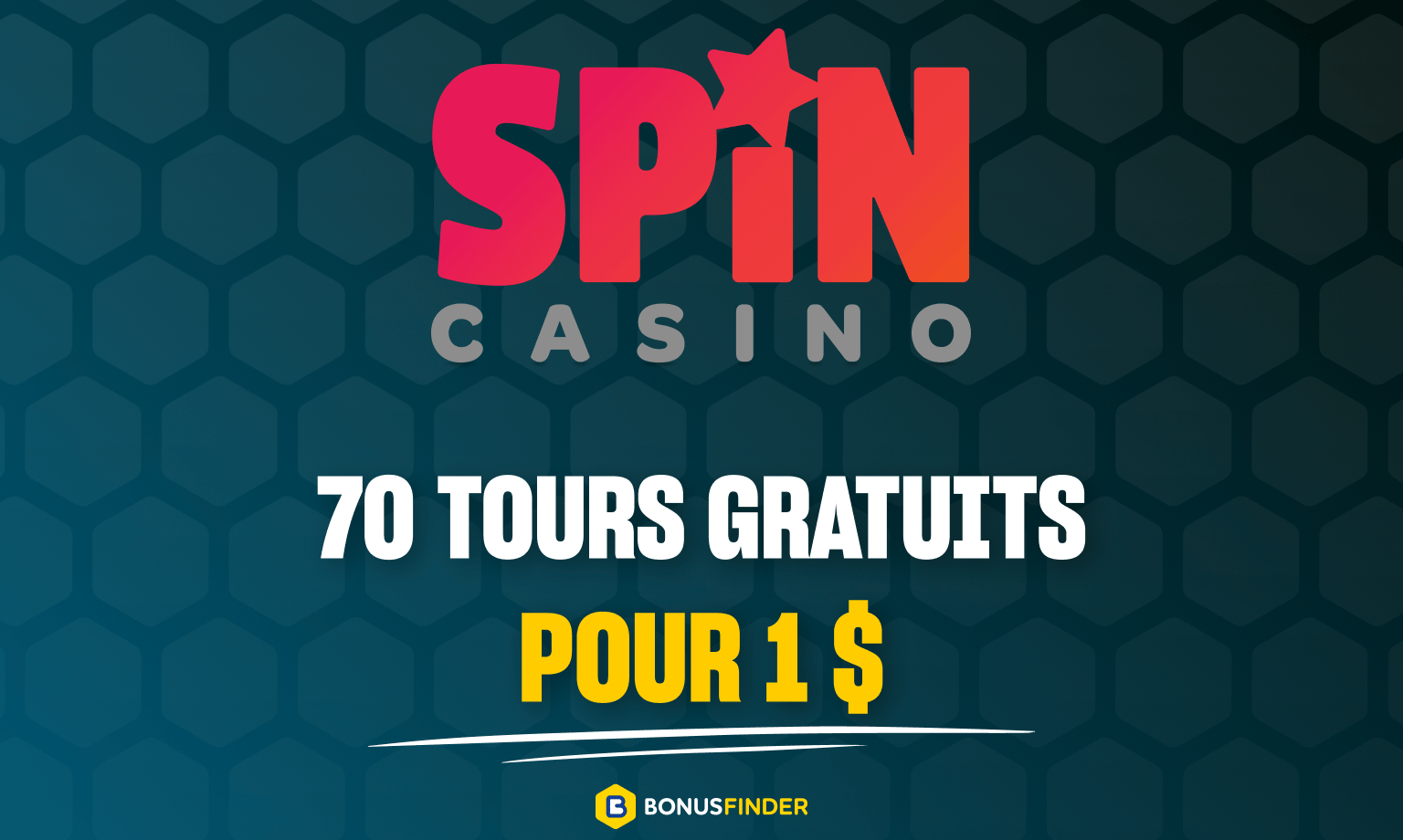 Bonus 1$ Spin Casino