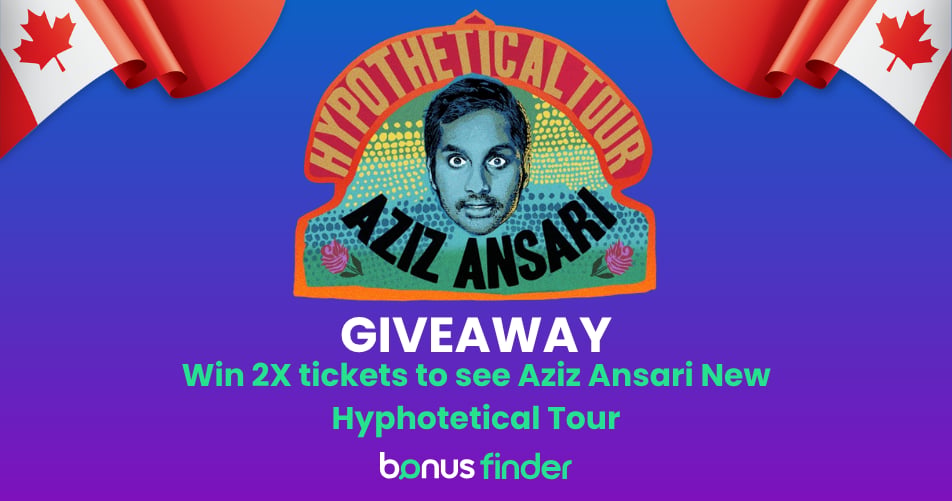 Win 2x tickets to see Aziz Ansari Tickets new Hypothetical TourT