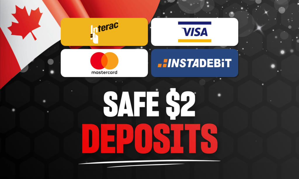 $2 casino deposits payment methods
