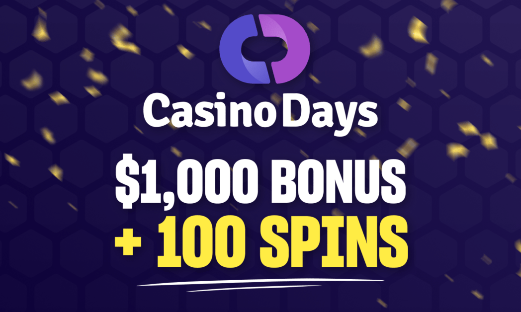 CasinoDays bonus