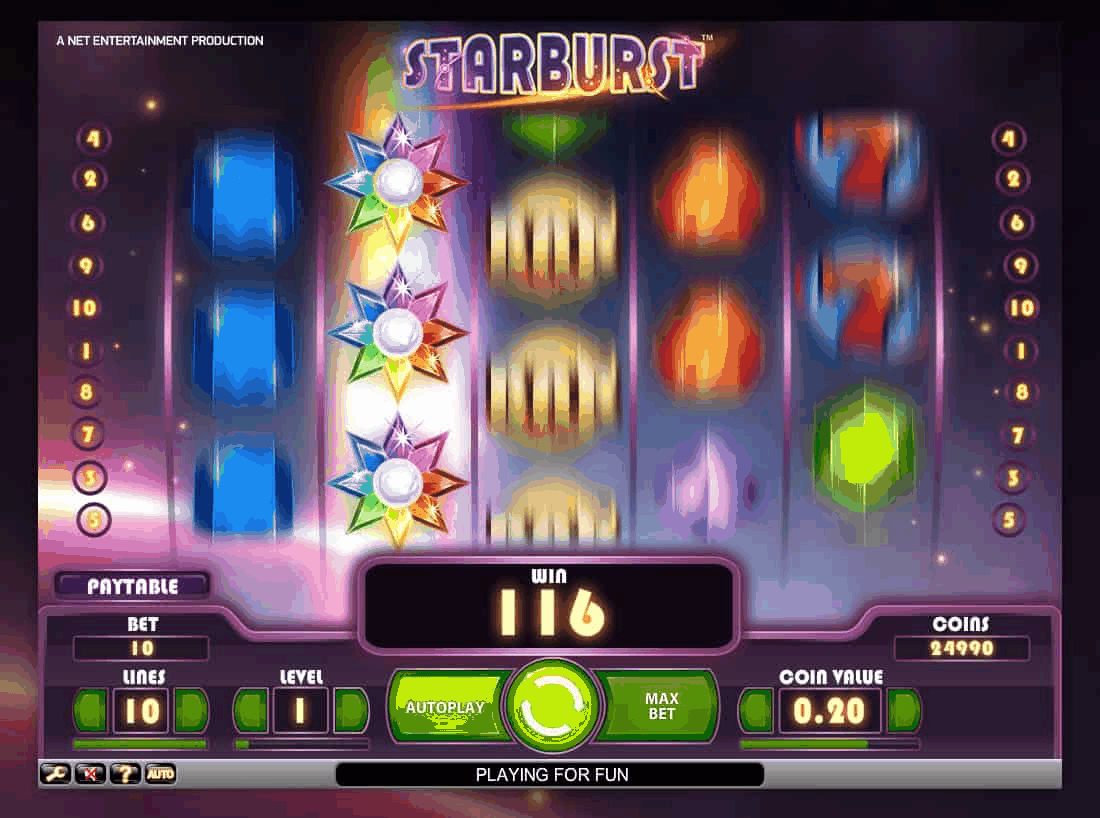 starburst netent