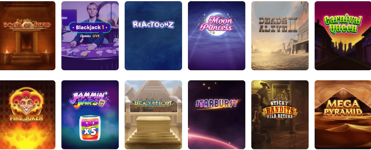 Casumo Casino Games