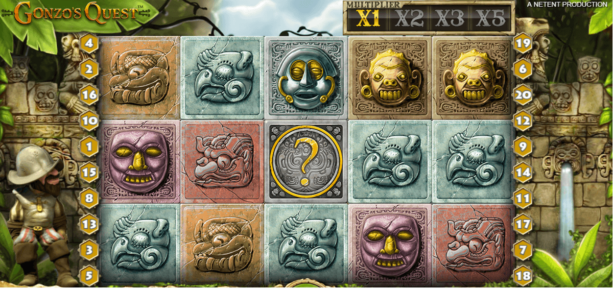 Gonzos Quest online casino slot
