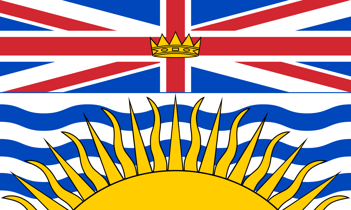 Flag of british columbia