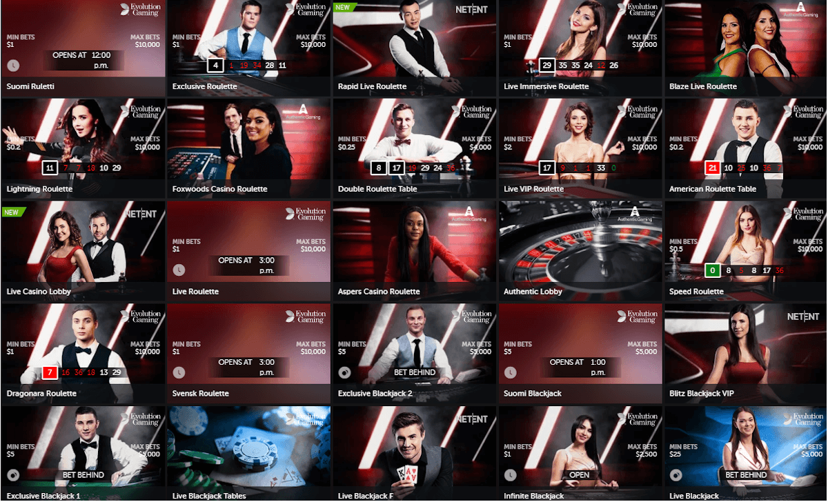 betsafe live games