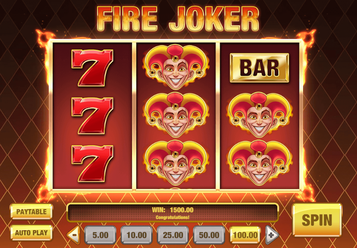 Fire Joker slot game