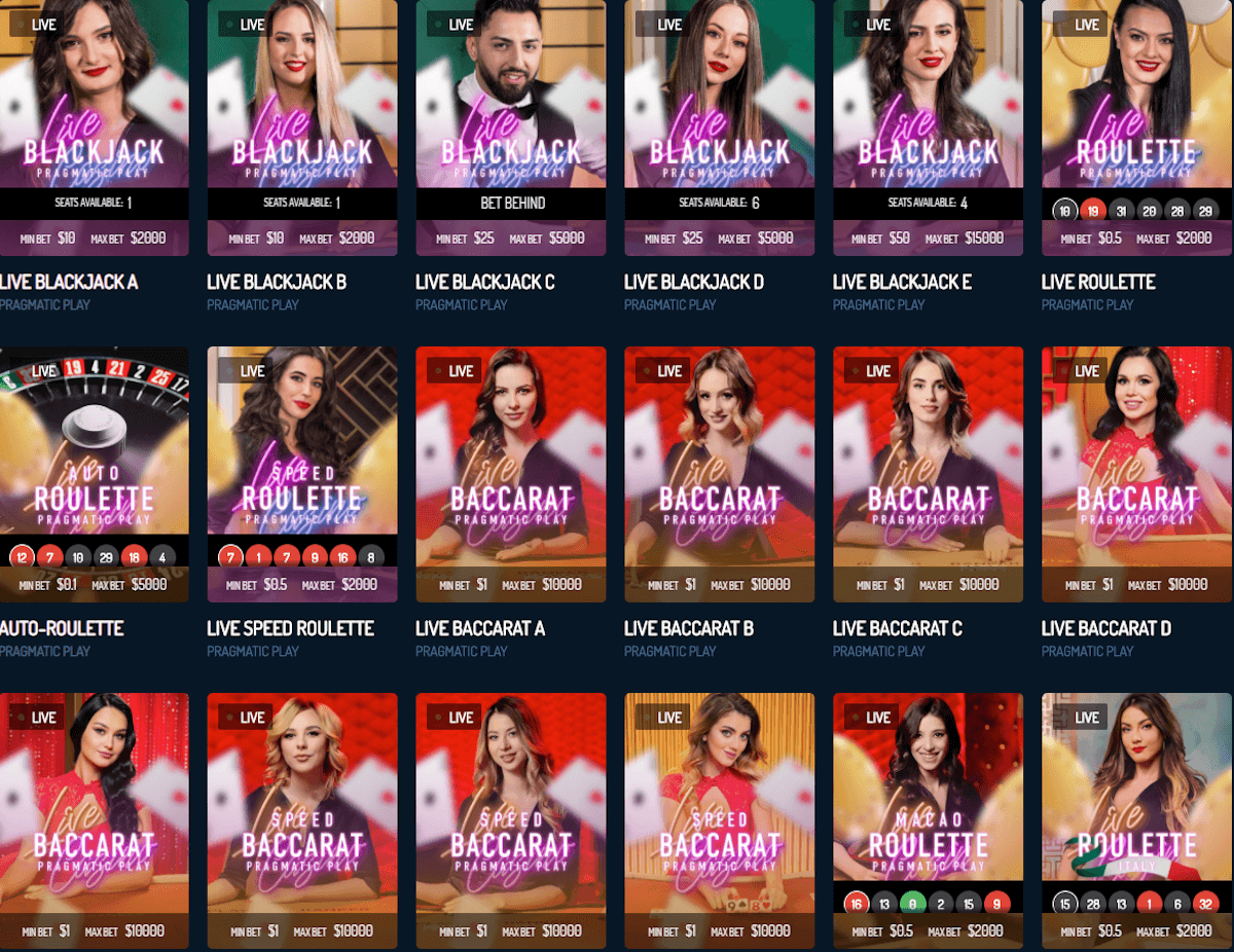 live dealer games
