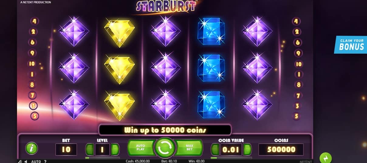 starburst online slot