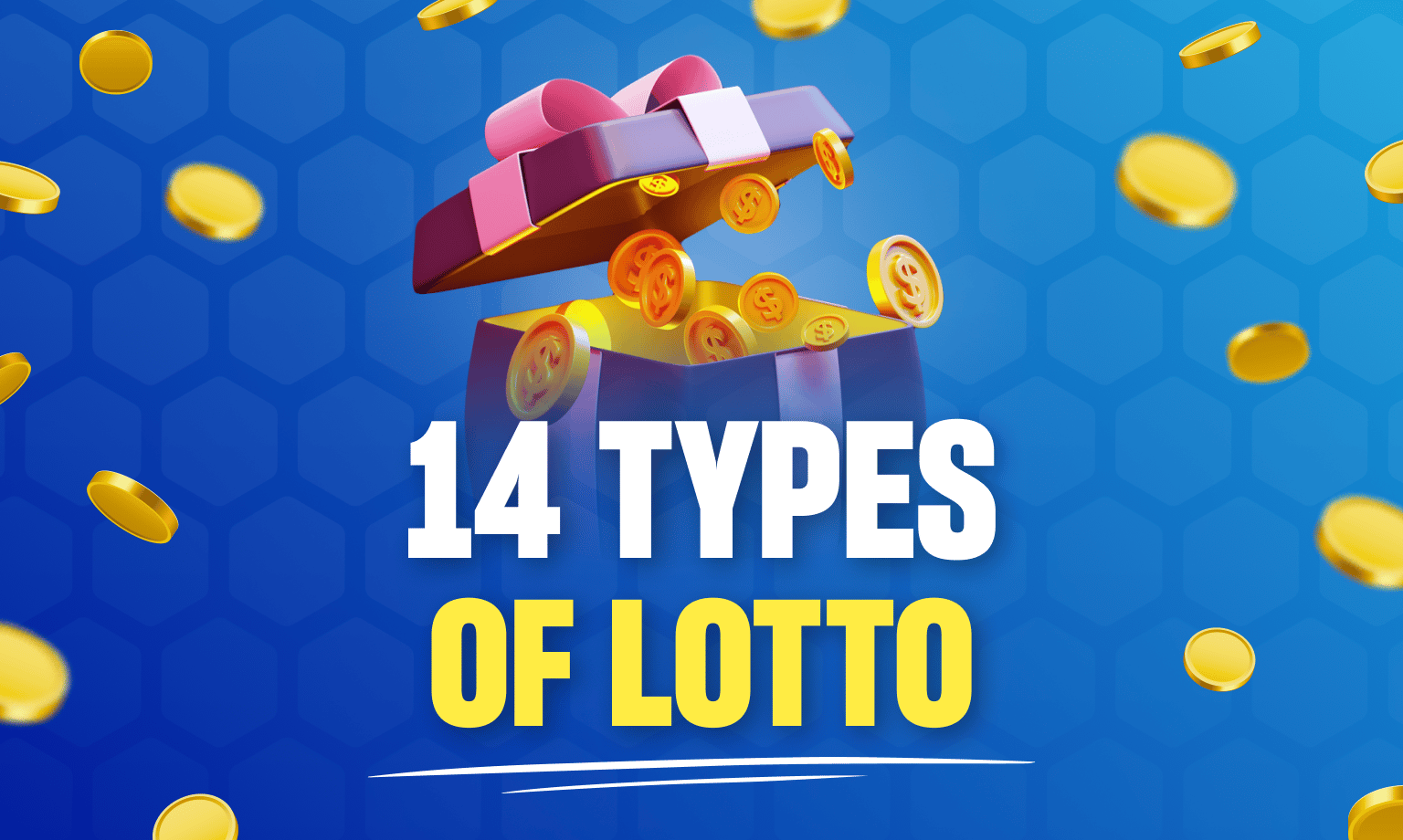 OLG has 14 types of Lotto games.