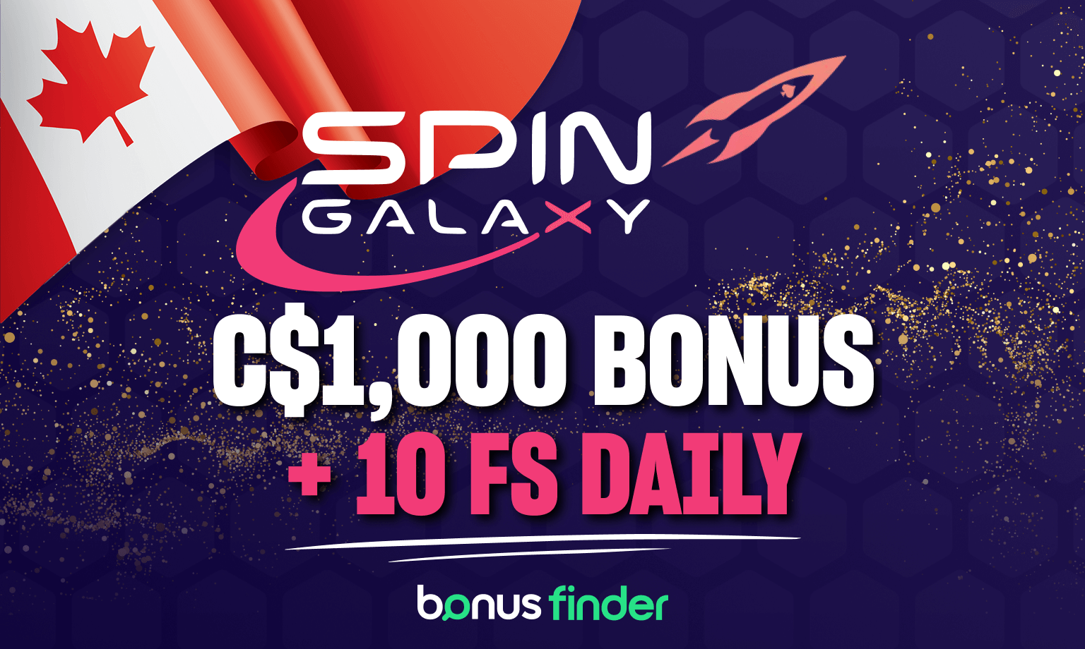 Spin Galaxy welcome bonus