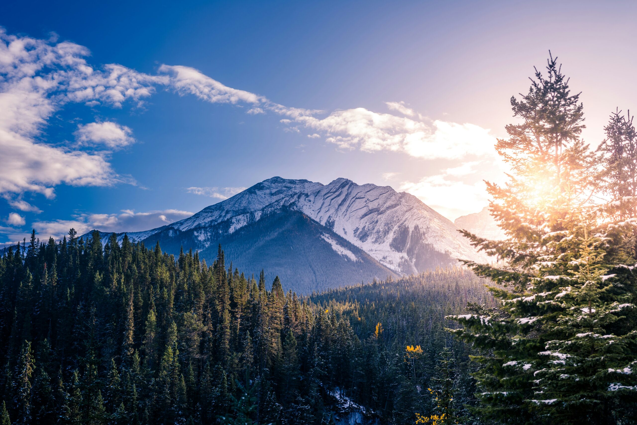 Banff National Park in Alberta was ranked as the most beautiful national park in Canada. Image by Neil Rosenstech, Unsplash.
