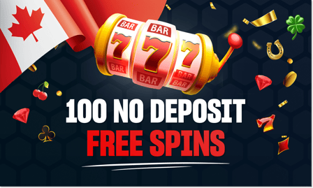 100 free spins no deposit canada