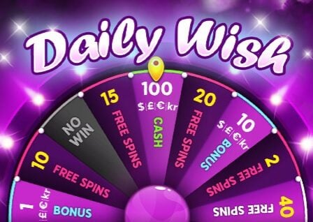 Score Bonuses, Free Spins, And REAL CASH By Playing 888's The Daily Wish