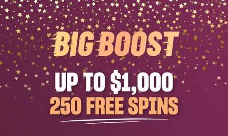 Big Boost welcome bonus