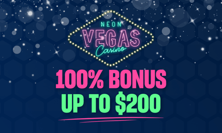 Neon Vegas welcome bonus