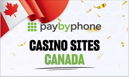 Pay by phone casinos Canada