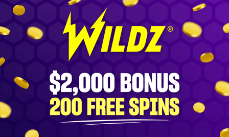 Wildz casino bonus
