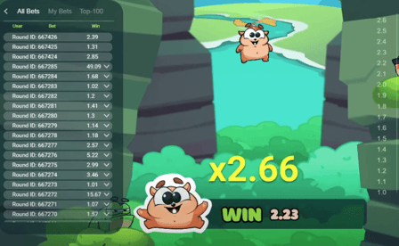 save the hamster crash game