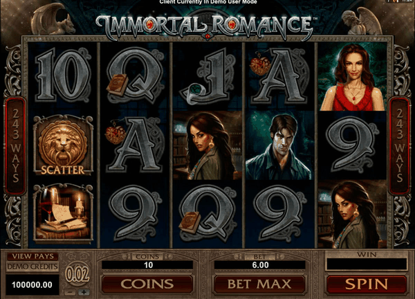 Immortal Romance slot