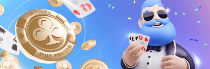 Get up to $500 in bonus funds via the CasinoFriday live casino welcome offer