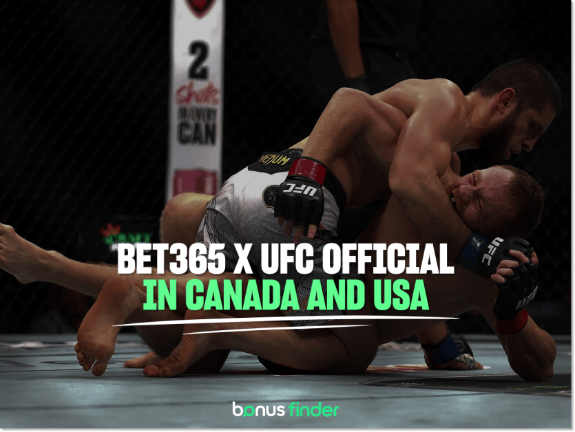 UFC names bet365 as official US and Canada betting partner