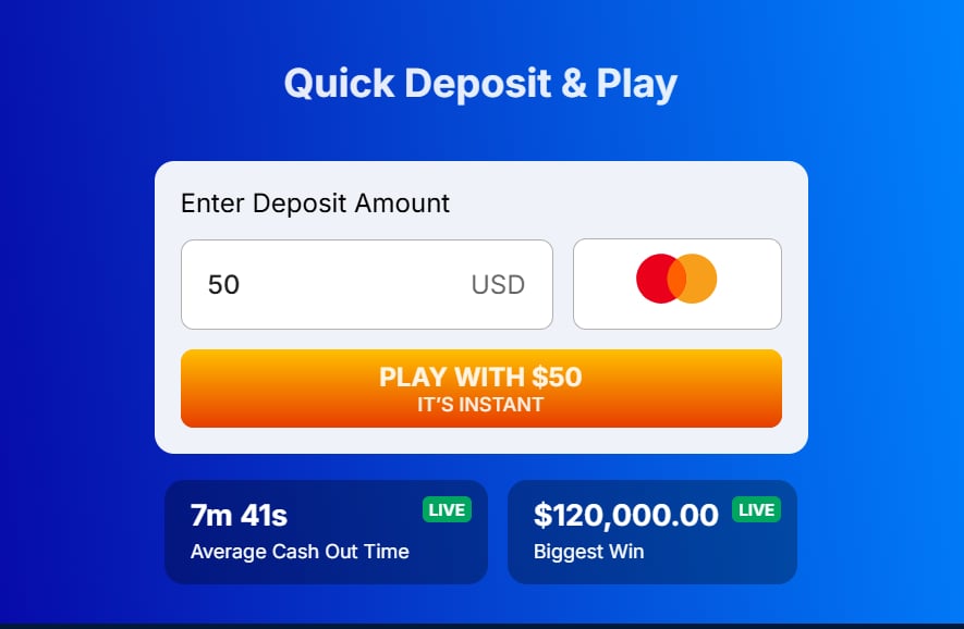 quick deposits