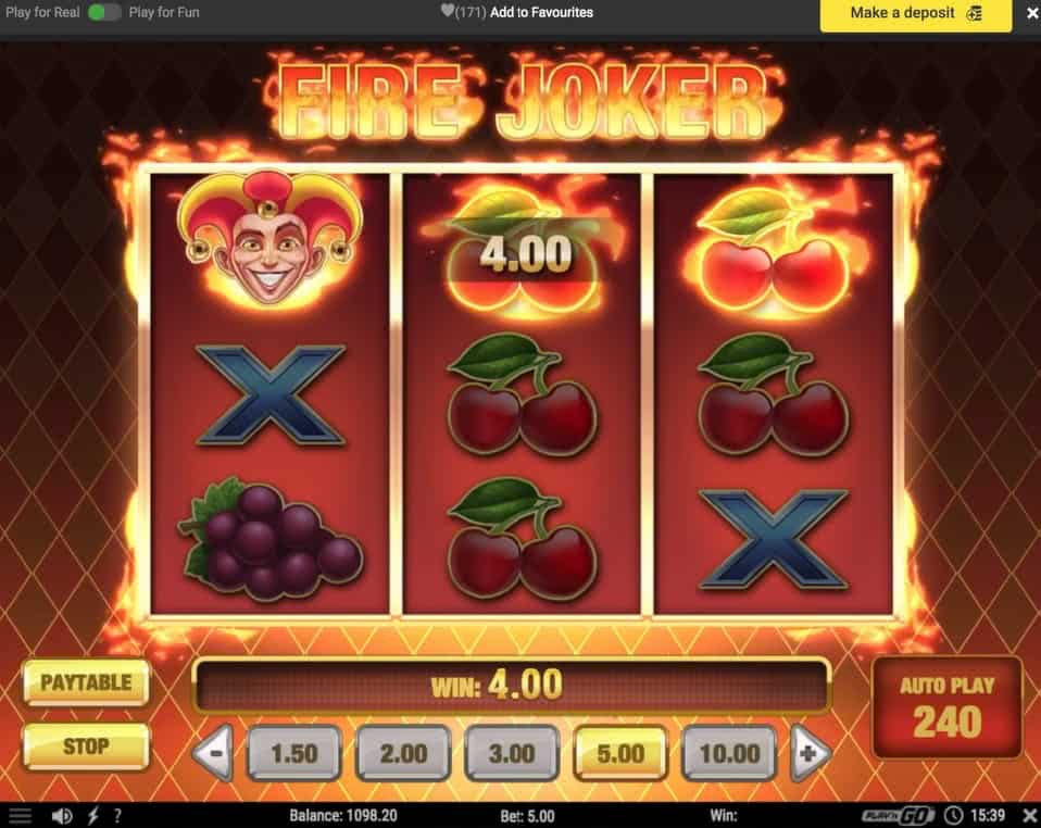 Fire Joker casino
