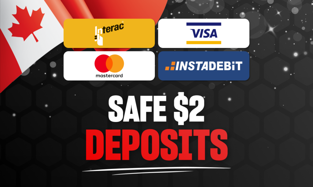 $2 casino deposits payment methods