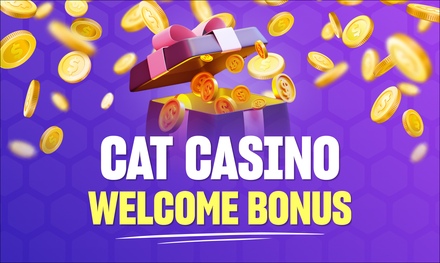 Cat Casino offers two different welcome bonuses for you to choose!