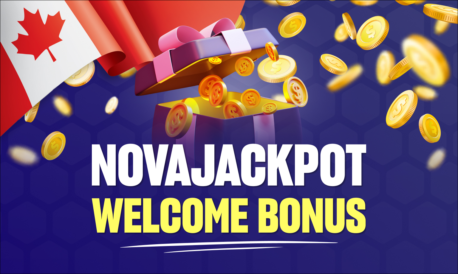 Welcome Bonus at Nova Jackpot casino